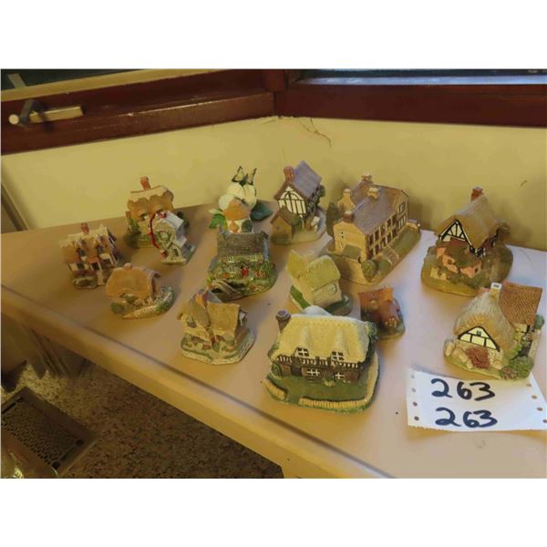 15 Village Houses : David Wintel , Mostly Lilliput Lane 