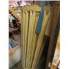Image 3 : 4 Oak Framed Windows 9' Tall x 53 1/2''