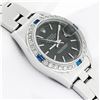 Image 5 : Rolex Quickset Black Index & Sapphire Diamond Datejust Wristwatch 26MM