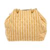 Image 2 : Chanel Yellow Lambskin Leather Matelasse Tote Bag