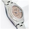 Image 4 : Rolex Stainless Steel Sapphire Quickset Salmon Arabic Datejust Wristwatch 26MM