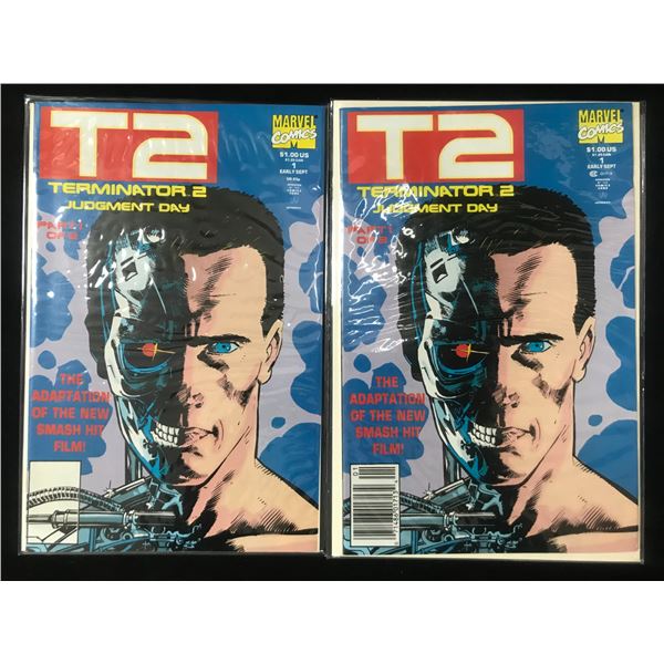 LOT OF T2 TERMINATOR 2 JUDGEMENT DAY COMICS (MARVEL COMICS)