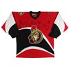 Image 1 : 2000-01 Senators (11) Hossa, Forbes  9 Signed Red Pro Player Jersey BECKETT COA