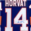 Image 2 : BO HORVAT AUTOGRAPHED NEW YORK ISLANDERS JERSEY FROZEN POND COA