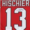 Image 2 : Nico Hischier Autographed New Jersey Devils Pro Jersey FROZEN POND COA