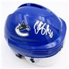 Image 2 : Andrei Kuzmenko Vancouver Canucks Autographed Fanatics Authentic Blue Helmet FROZEN POND COA