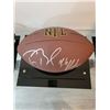 Image 2 : TOM BRADY AND ROB GRONKOWSKI DUAL SIGNED FOOTBALL IN DISPLAY CASE (E.A.S COA)