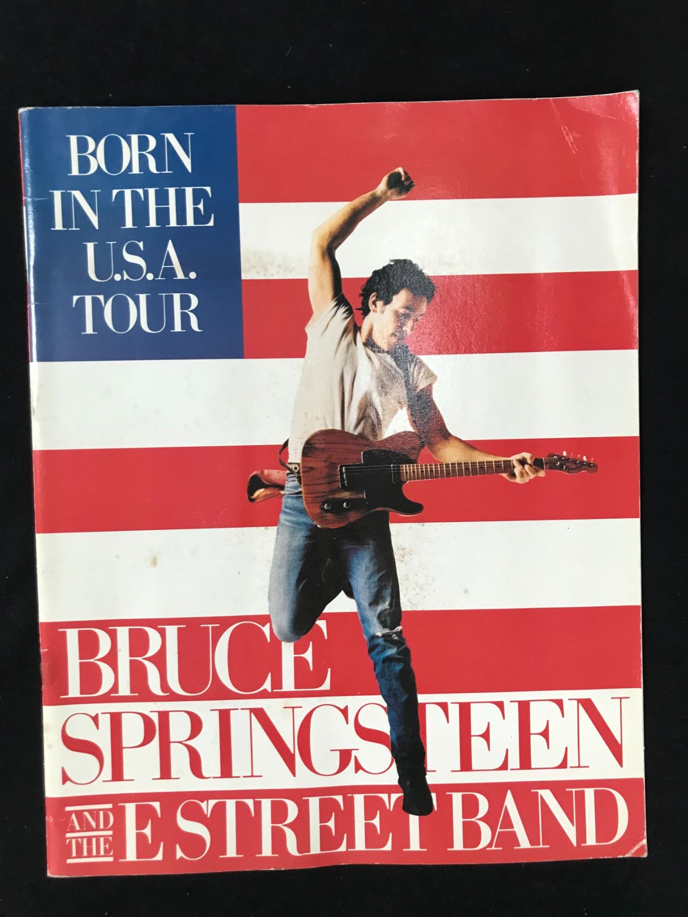 Springsteen 1982 1982 BRUCE SPRINGSTEEN AND THE E STREET BAND BORN IN THE USA TOUR BOOK