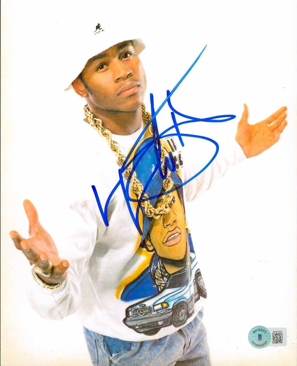 L.L. Cool J Rapper Authentic Signed 8x10 Photo Autographed Beckett
