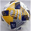 Image 2 : New England Revolution Match-Used Soccer Ball from the 2021 MLS Season with 19 Signatures FANATICS