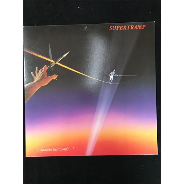 VINYL RECORD SUPERTRAMP GOOD CONDITION