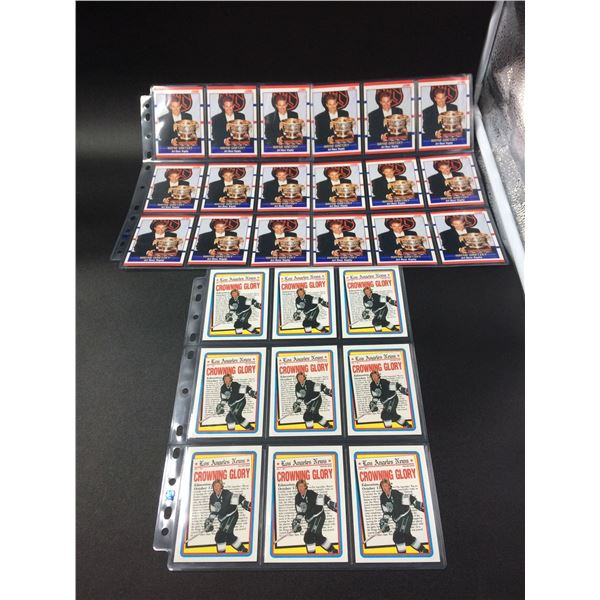 LOT OF WAYNE GRETZKY STAR CARDS