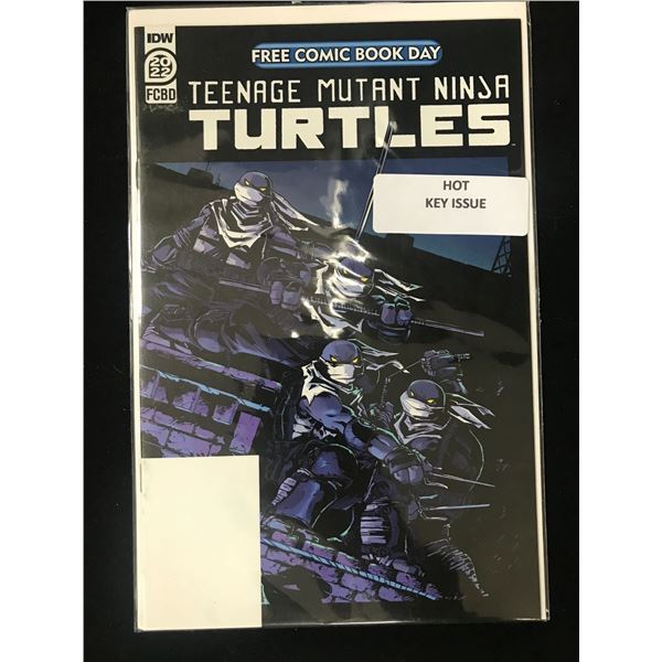 NOW COMICS TEENAGE MUTANT NINJA TURTLES FREE COMIC BOOK DAT (KEY ISSUE)