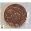 Image 1 : 1OZ FINE COPPER HAPPY HALOWEEN  COIN