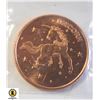 1OZ FINE COPPER COIN UNICORN