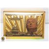 DONALD TRUMP $100 GOLD GILDED PLAYING CARDS