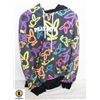 Image 1 : MENS SMALL PLAYBOY MULTI COLORED HOODIE