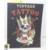 Image 1 : NEW PAPERBACK VINTAGE TATTOO COLORING BOOK