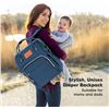 Image 5 : NEW KEABABIES EXPLORER DIAPER BAG IN NAVY BLUE