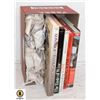 Image 1 : WINE HARDCOVER BOOKS- BOX LOT ASSORTED