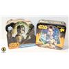 Image 1 : LOT OF 2 STARWARS COLLECTABLE TINS