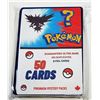 Image 1 : 17)  FACTORY SEALED PACKAGE OF 50 POKEMON