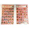 Image 1 : 26) FROM 1978, 2 SHEETS OF CHRISTMAS BIRD STAMPS