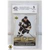 Image 1 : SIDNEY CROSBY BECKETT 9 NEAR MINT PENGUINS