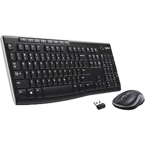 NEW UNPACKED LOGITECH MK270 WIRELESS KEYBOARD &