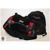 Image 1 : RED AND BLACK DUFFLE BAG PLUS CANADA BACKPACK