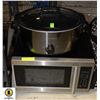 Image 1 : STAINLESS MICROWAVE & CROCKPOT