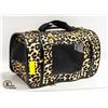 Image 1 : CHEETAH PRINT CAT CARRIER