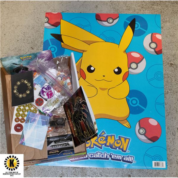 POKEMON GAME PIECES, GUIDES ETC