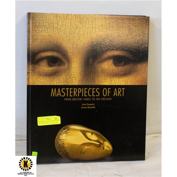 ILLUSTRATED COFFEE TABLE BOOK MASTERPIECES OF