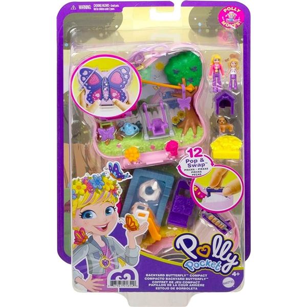 POLLY POCKET BACKYARD BUTTERFLY COMPACT