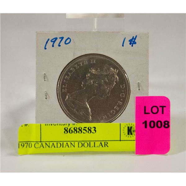 1970 CANADIAN DOLLAR