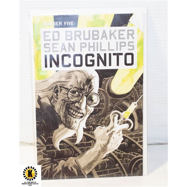 ED BRUBAKER, SEAN PHILLIPS INCOGNITO