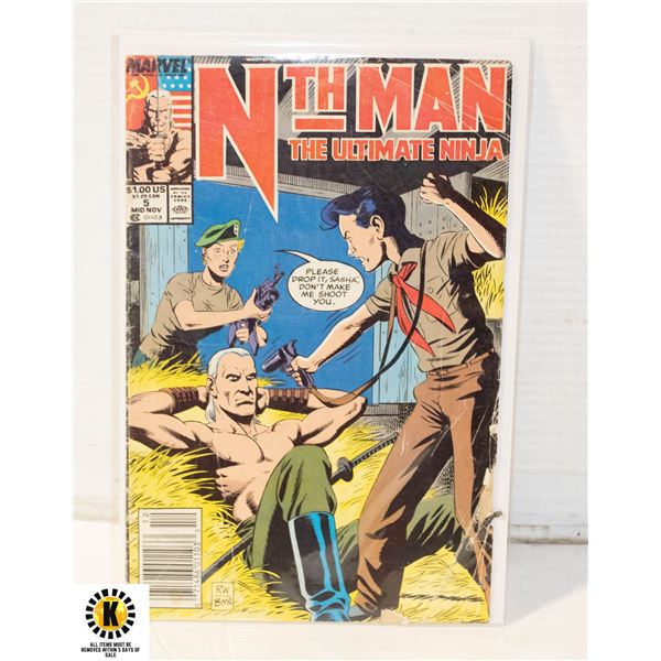 MARVEL COMICS NTH MAN THE ULTIMATE NINJA