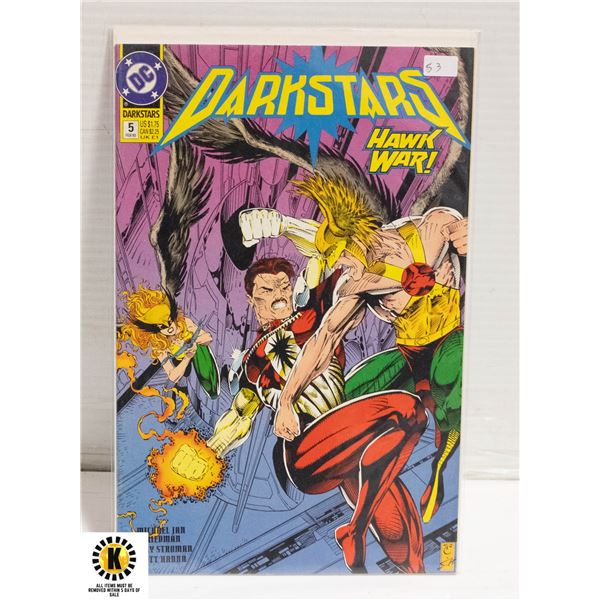 DC COMICS DARKSTARS HAWK WAR