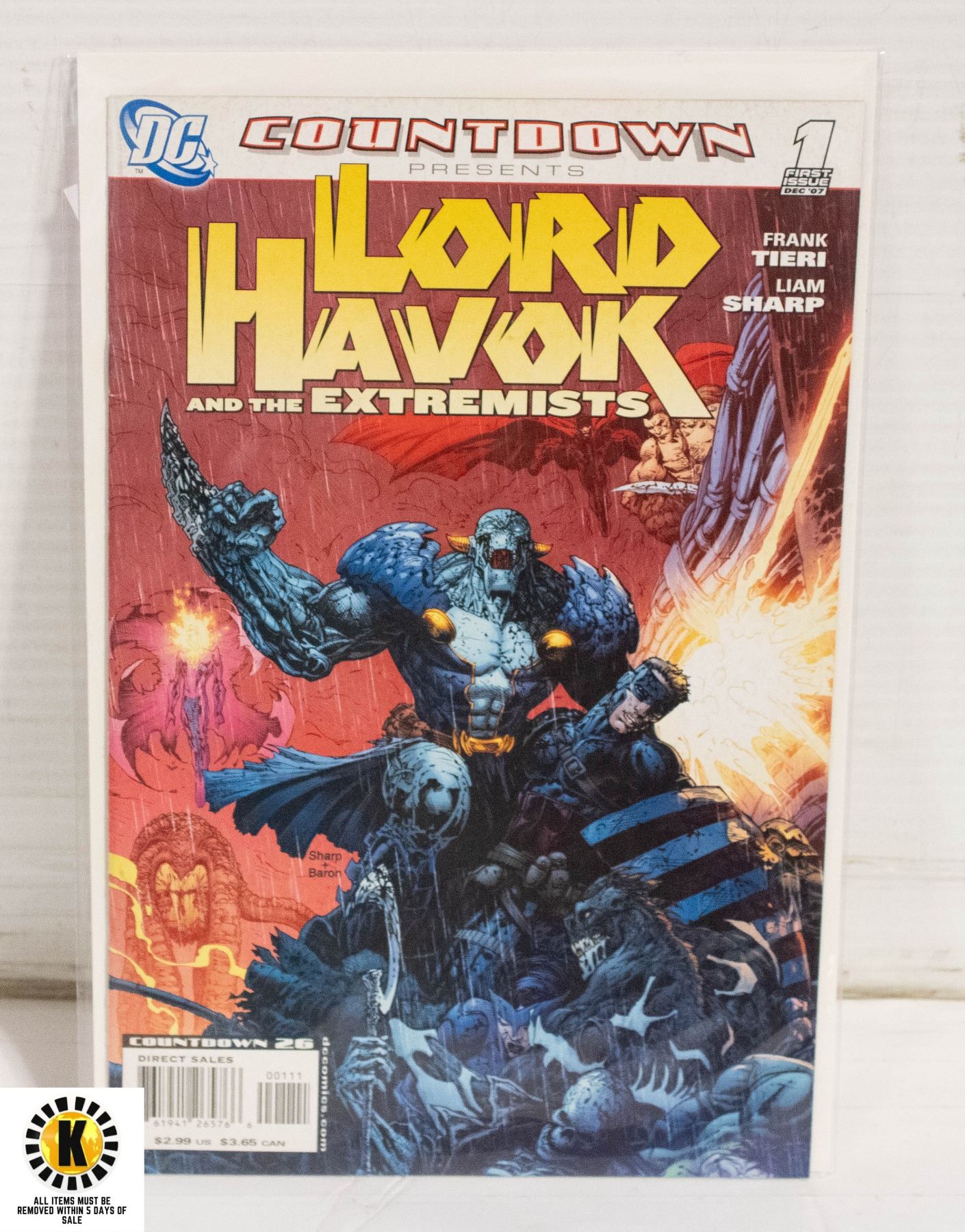 Countdown Comis DC COMICS COUNTDOWN LORD HAVOK & THE EXTREMISTS