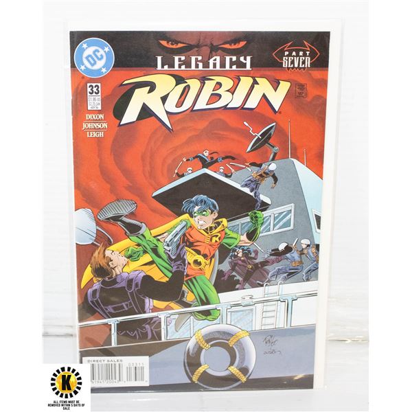 DC COMICS LEGACY ROBIN PART 7