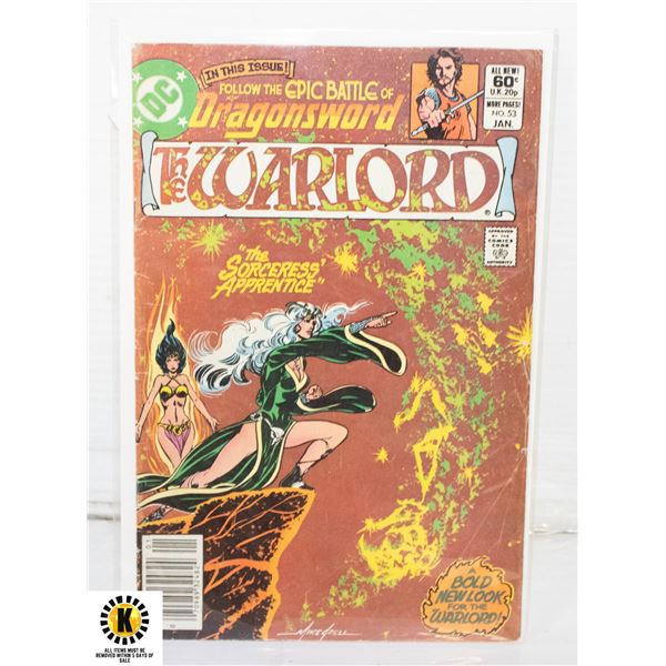 DC COMICS THE WARLORD THE SORCERESS APPRENTICE