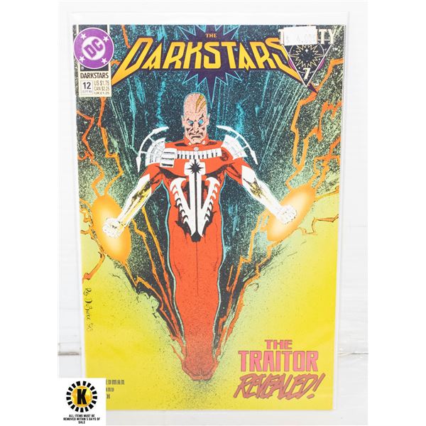 DC COMICS THE DARKSTARS THE TRAITOR REVEALD