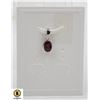 Image 1 : #13-GARNET PENDANT