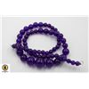 Image 1 : #285-NATURAL PURPLE JADEITE NECKLACE 17"