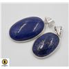 #41-NATURAL BLUE LAPIZ LAZULI PENDANT