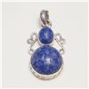 S340-105 SILVER LAPIS(8.15CT) PENDANT