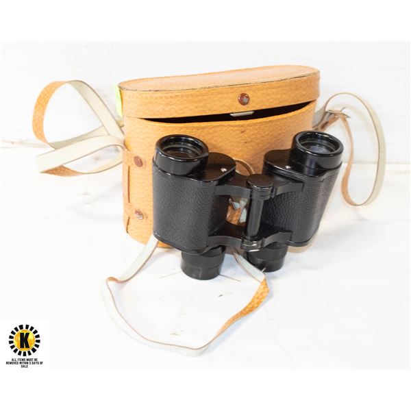 KURT MULLER 8/30 BINOCULARS WITH CASE