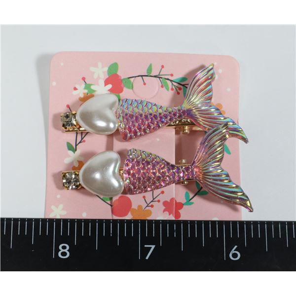 NEW MERMAID TAIL ALLIGATOR CLIP HAIR ACCESSORIES