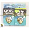 Image 1 : 2 BRAND NEW SEALED 18PKS BOB ROSS BANDAIDS